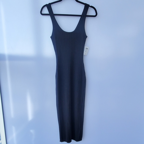Midi Black Dress - Picture 1 of 3